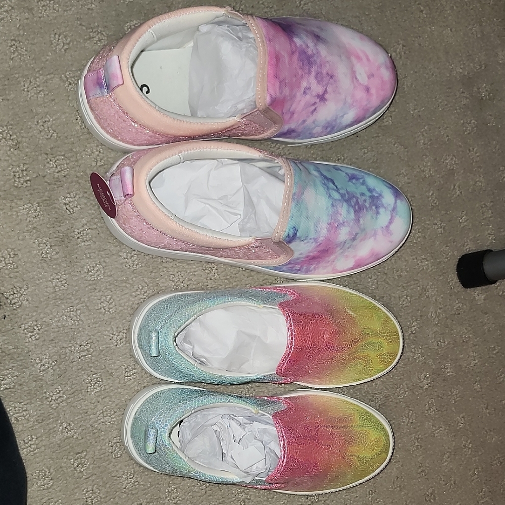 Vibrant Tie-Dye Slip-On Sneakers